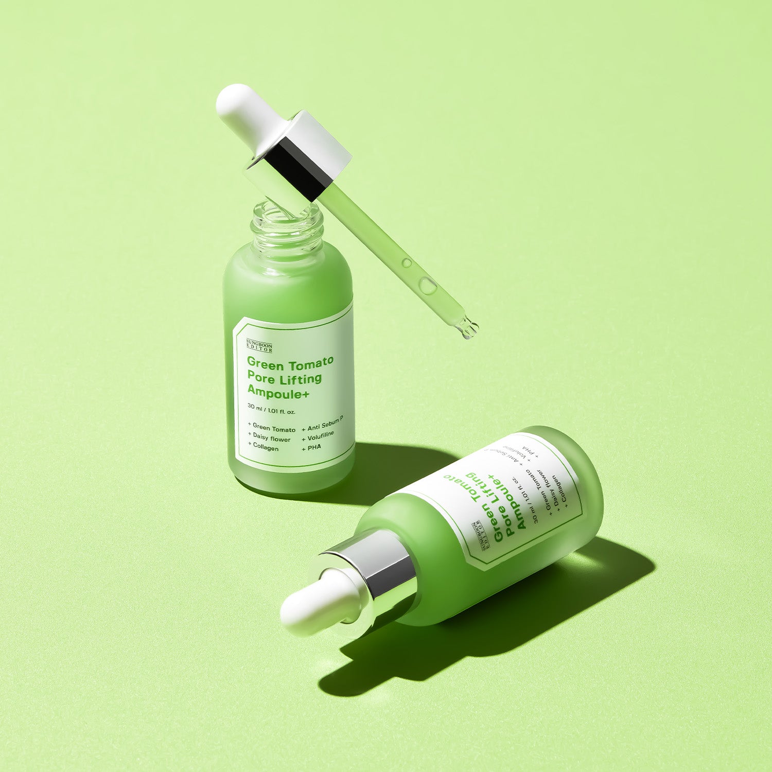 SUNGBOON EDITOR Green Tomato Pore Ampoule concentrée 30ml