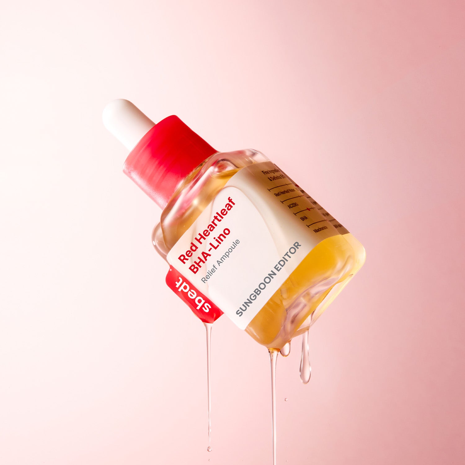 SUNGBOON EDITOR Red Houttuynia BHA Ampoule concentrée 40ml