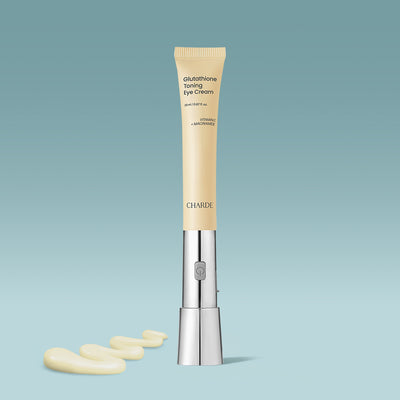 CHARDE Glutathione Toning Eye Cream with Massage Device
