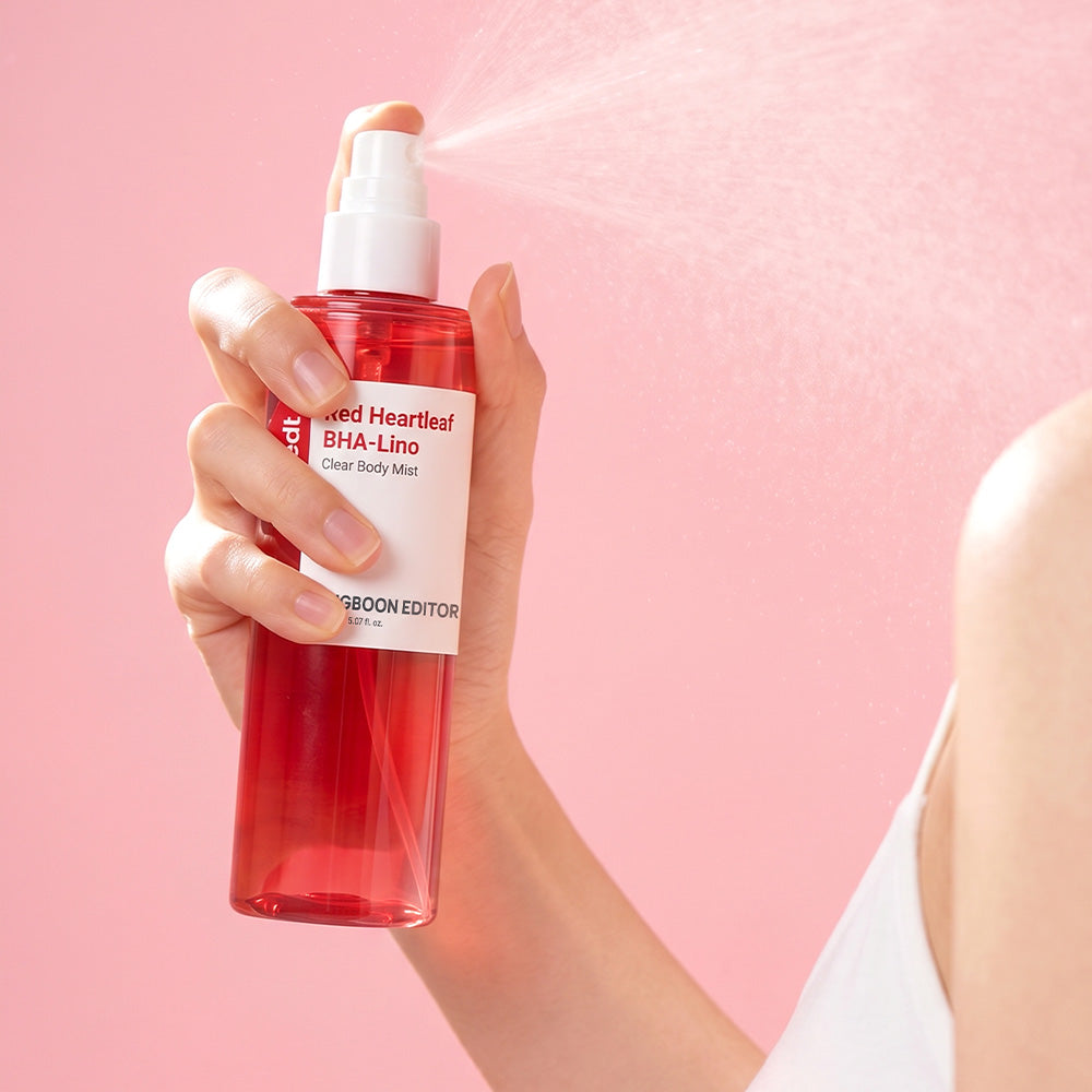 SUNGBOON EDITOR Red Houttuynia BHA Brume corps 150ml