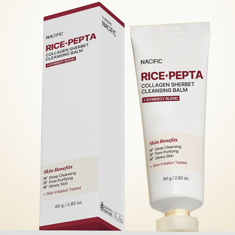 NACIFIC Rice Pepta Collagen Sherbet Cleansing Balm 80g