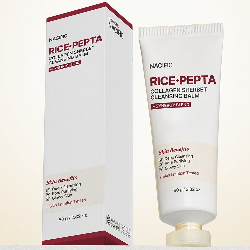 NACIFIC Rice Pepta Collagen Sherbet Cleansing Balm 80g
