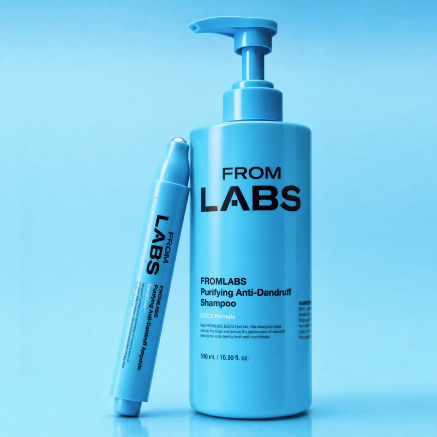 FROMLABS Purifying Anti-Dandruff Shampoo & Ampoule Set