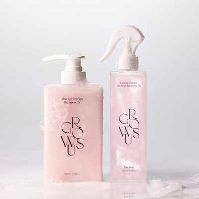 GROWUS Damage Therapy Shampoo EX & No-Wash Treatment EX Set