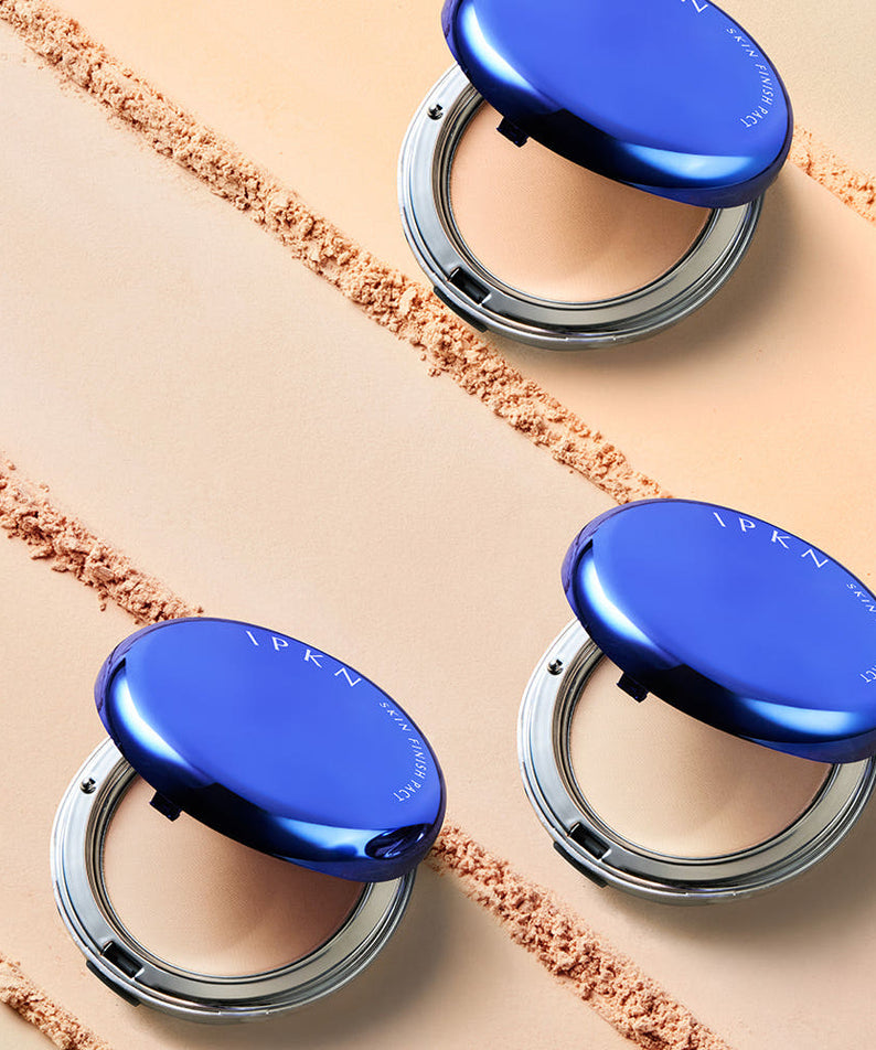 IPKN  Skin Finish Powder Pact (Main Product 14g + Refill 11g)