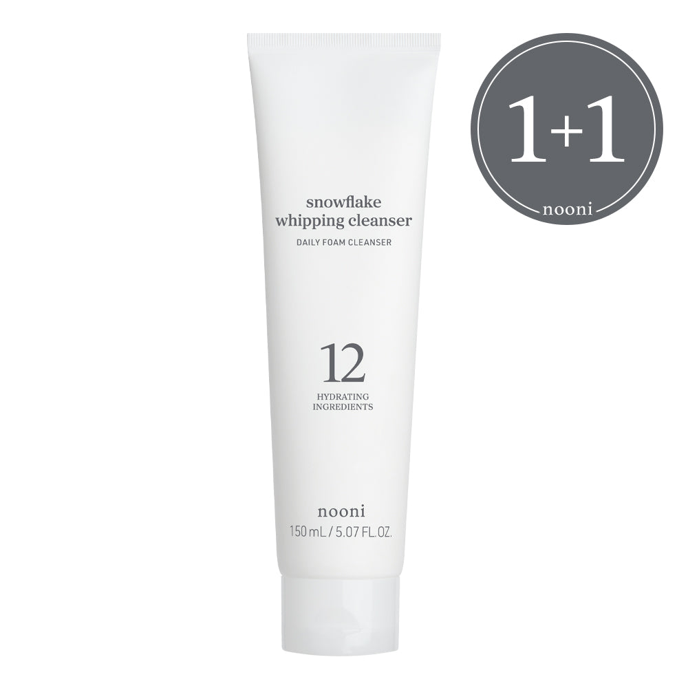 NOONI Snow Whipping Cleanser 150ml Duo Pack