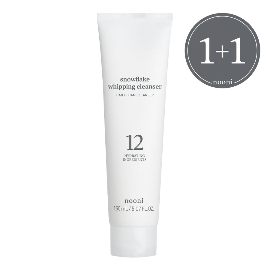 NOONI Snow Whipping Cleanser 150ml Duo Pack