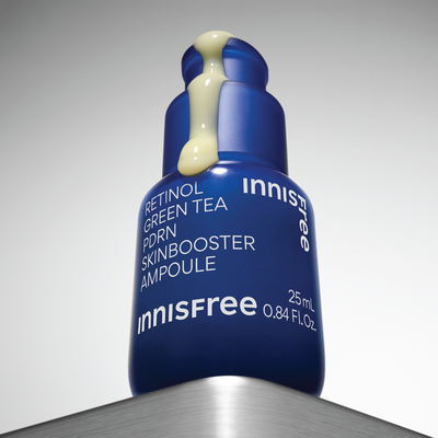 INNISFREE Retinol Green Tea PDRN Skin Booster Ampoule