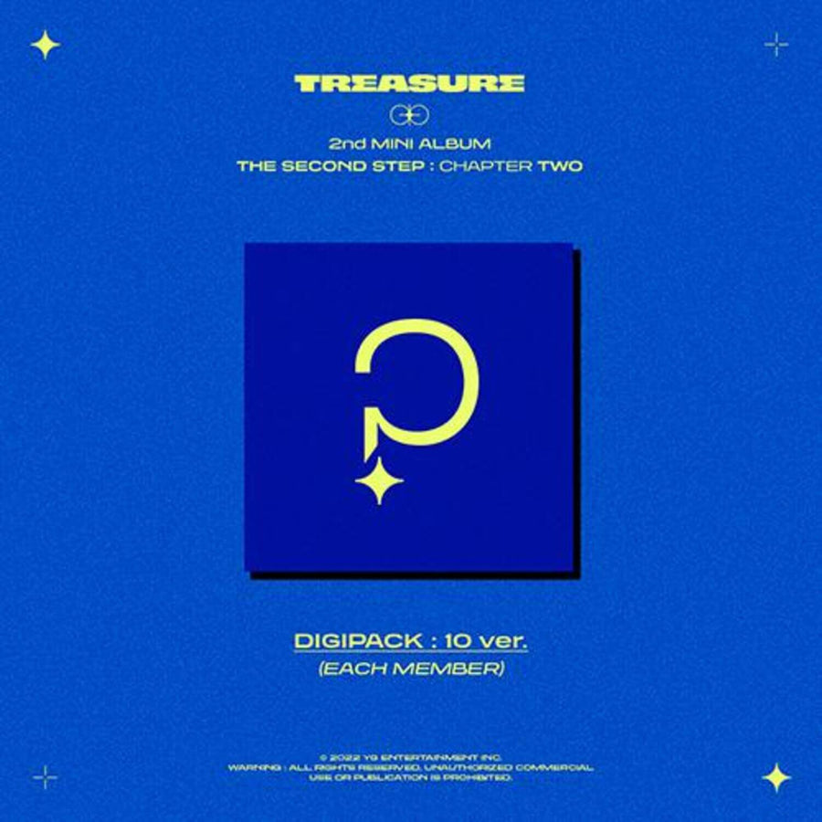 TREASURE - 2nd MINI ALBUM [THE SECOND STEP : CHAPTER TWO] (DIGIPACK ver.) ver. - Album Kpop