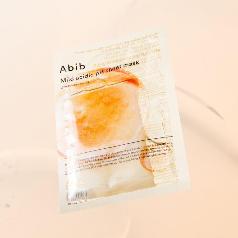 ABIB Mild Acidic pH Sheet Mask Glutathionome Fit