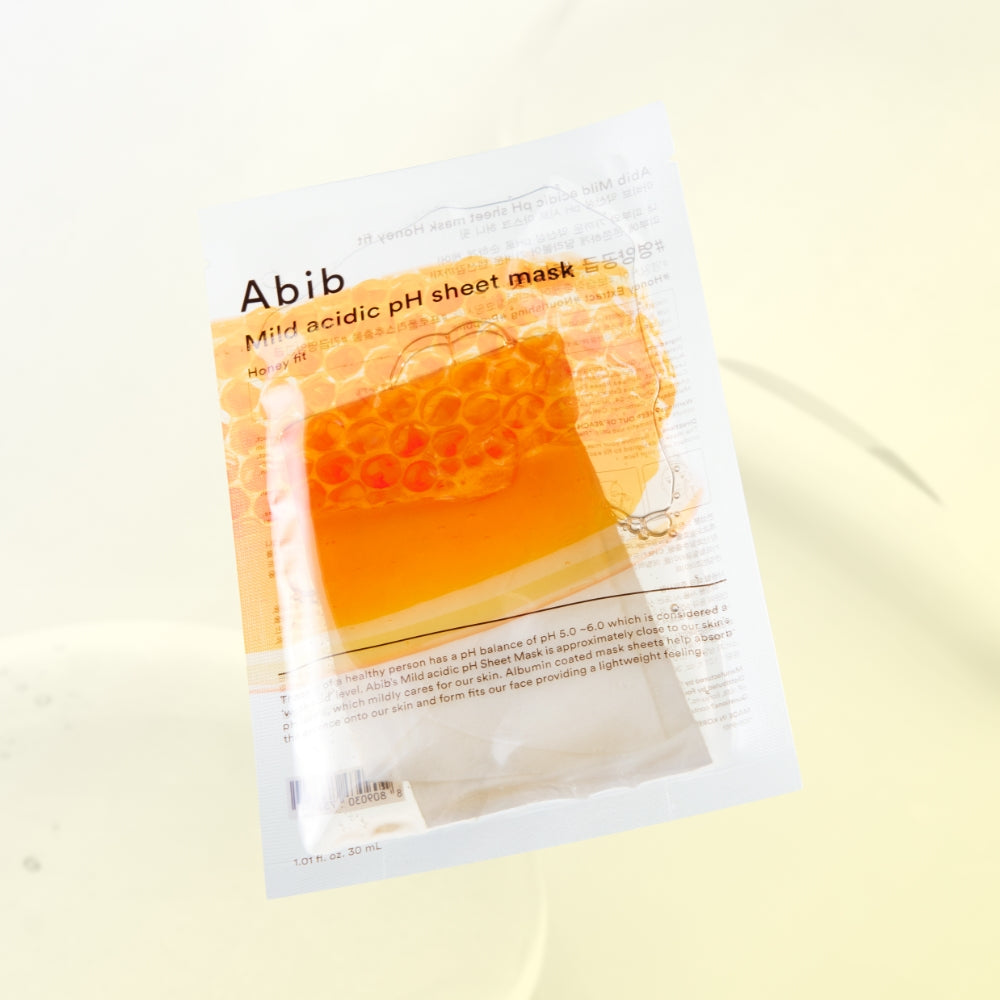 ABIB Mild Acidic pH Sheet Mask Honey Fit