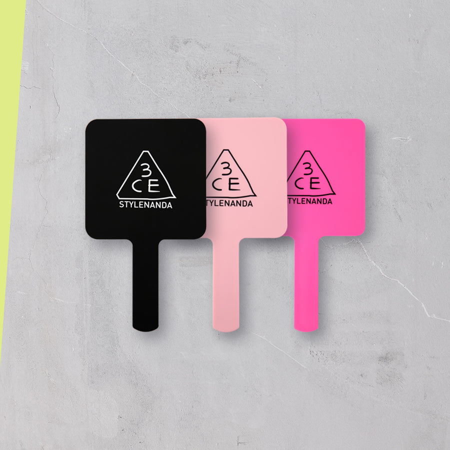 3CE Square Mini Hand Mirror 90x160mm