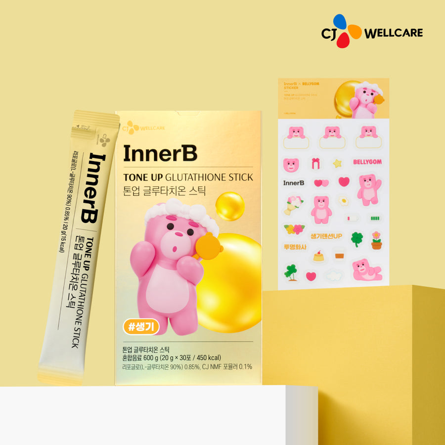 INNERB CJ INNERB Bellygom Edition Tone-Up Glutathion Stick 30 Sticks