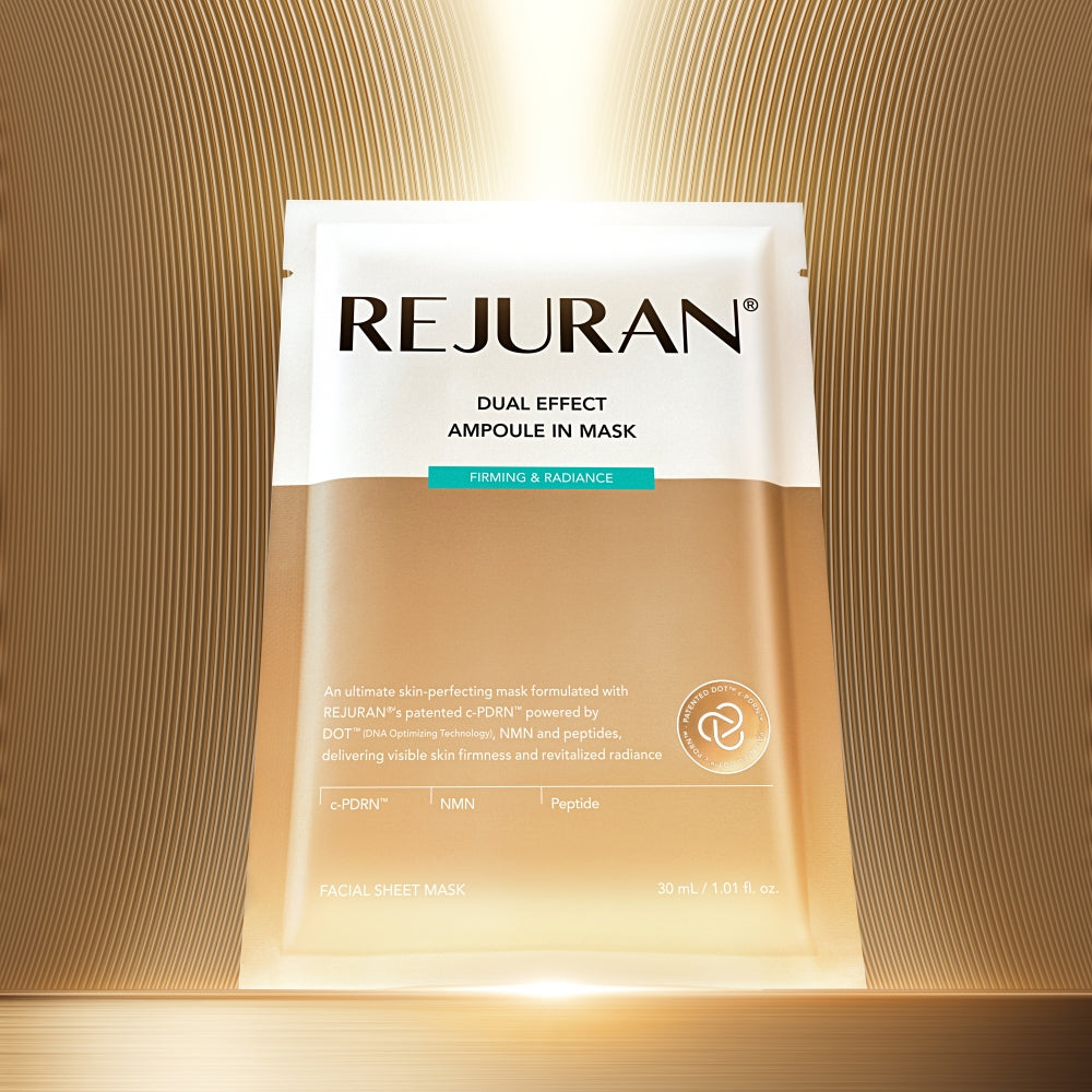 REJURAN Dual Effect Ampoule Mask Masque en tissu 5 pcs