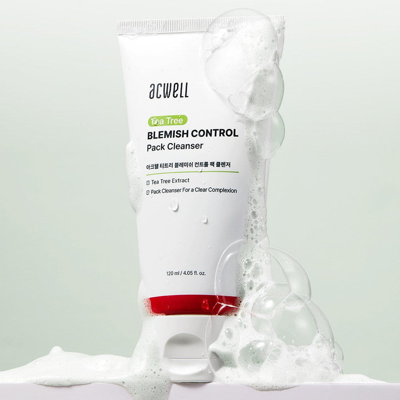 ACWELL Tea Tree Blemish Control Pack Cleanser 120ml