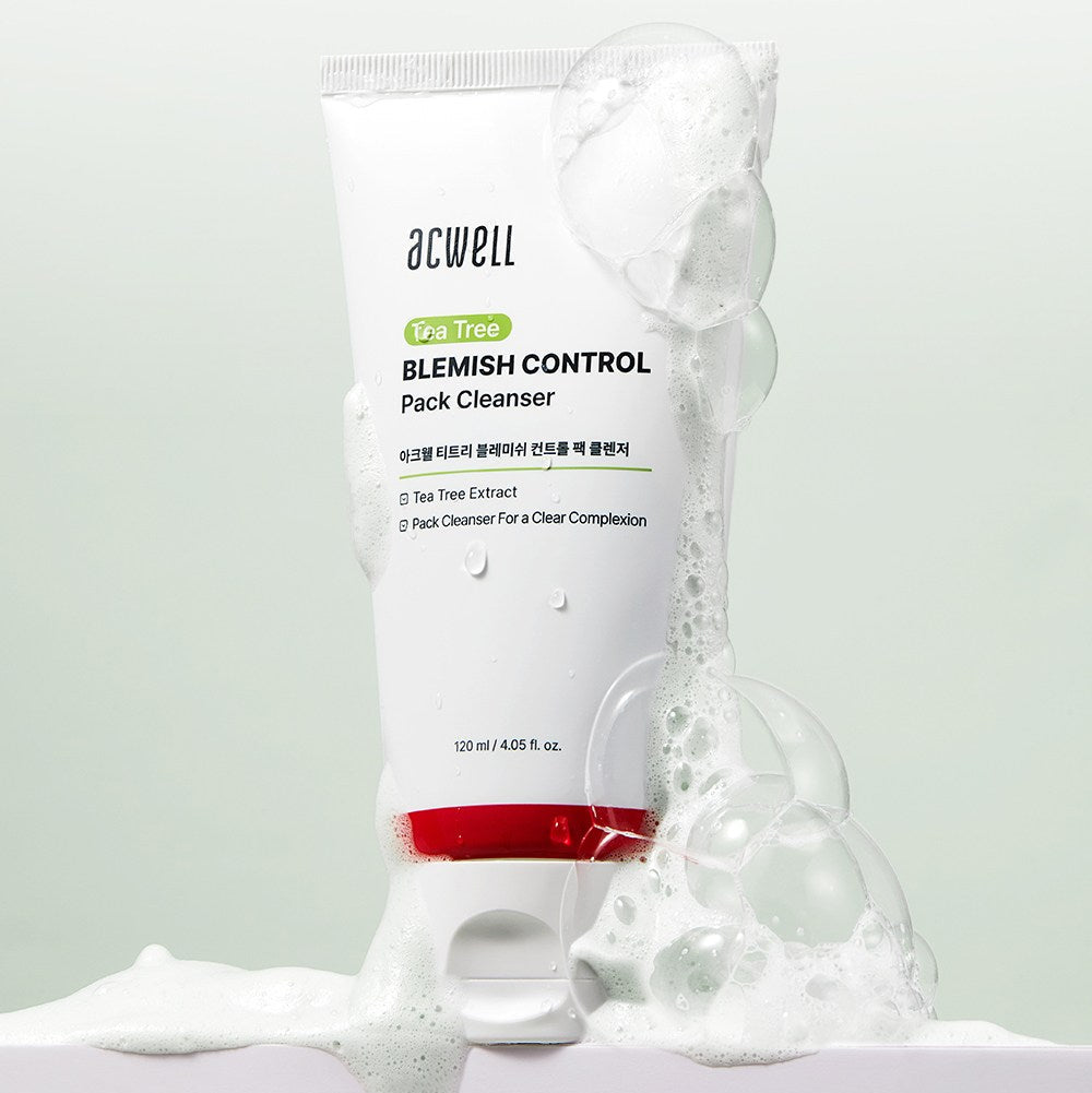 ACWELL Tea Tree Blemish Control Pack Cleanser 120ml