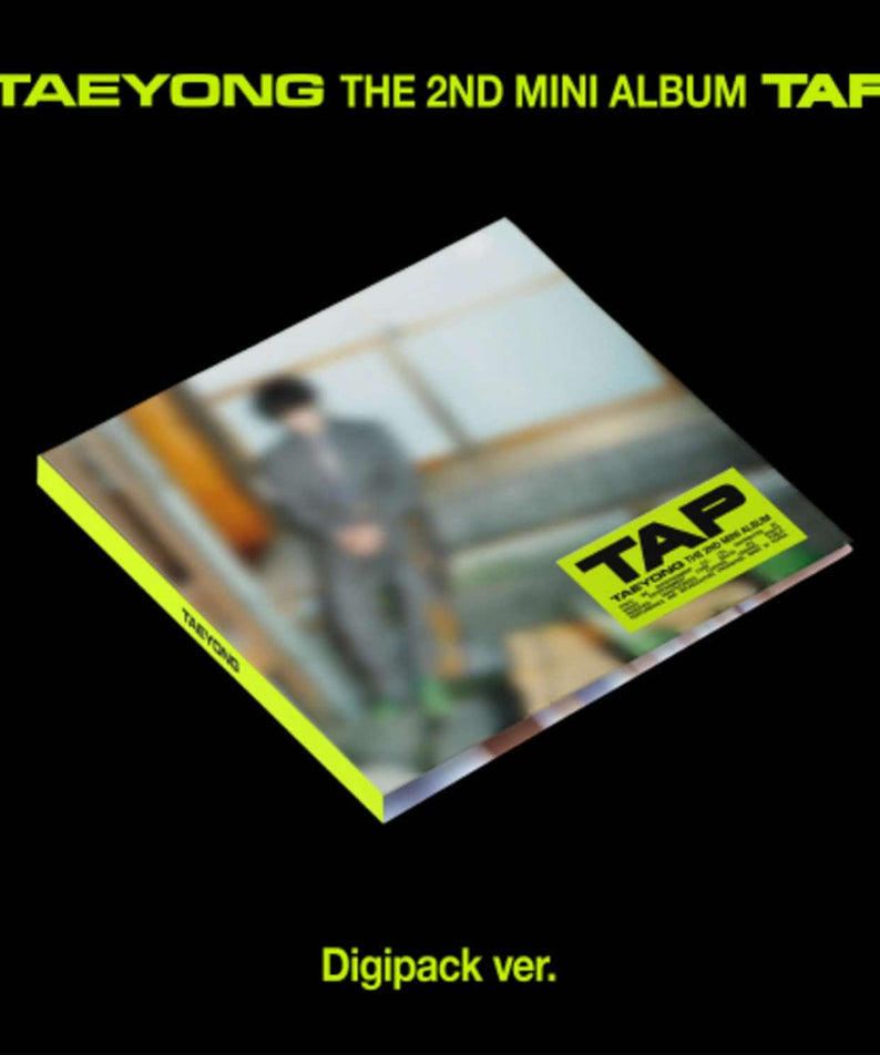 TAEYONG - 2nd Album [TAP] (Digipack Ver.) - Album Kpop : digipack TAEYONG sur fond noir, visuel promo TAP.