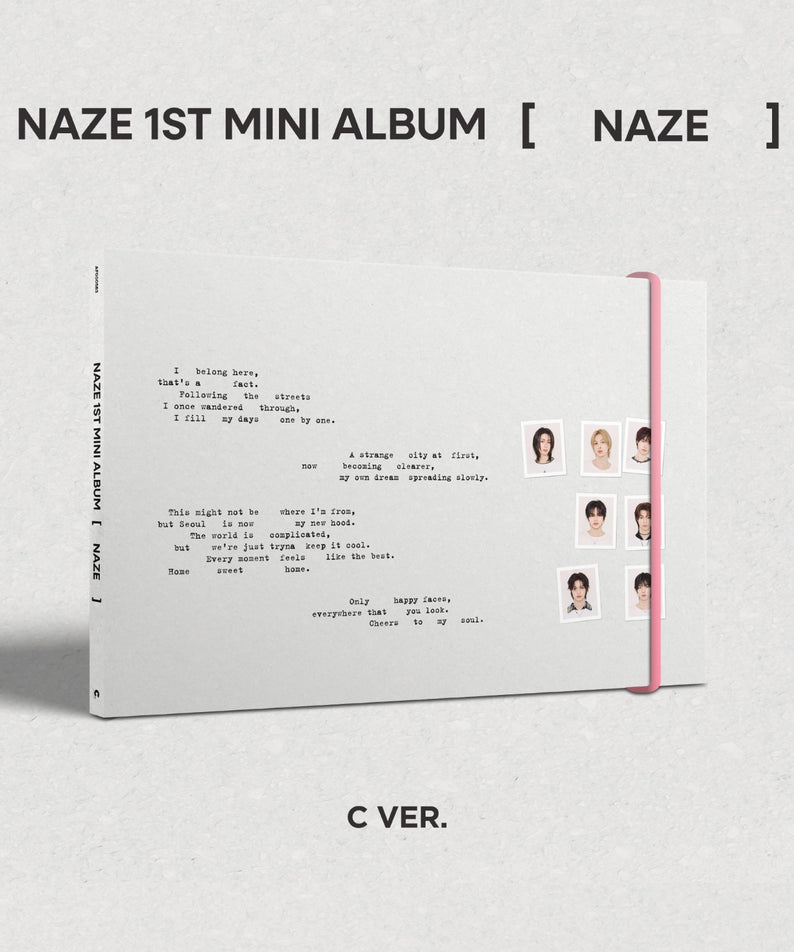 NAZE - 1ST MINI ALBUM [NAZE] (C Ver.) - Album Kpop Ma Petite Corée
