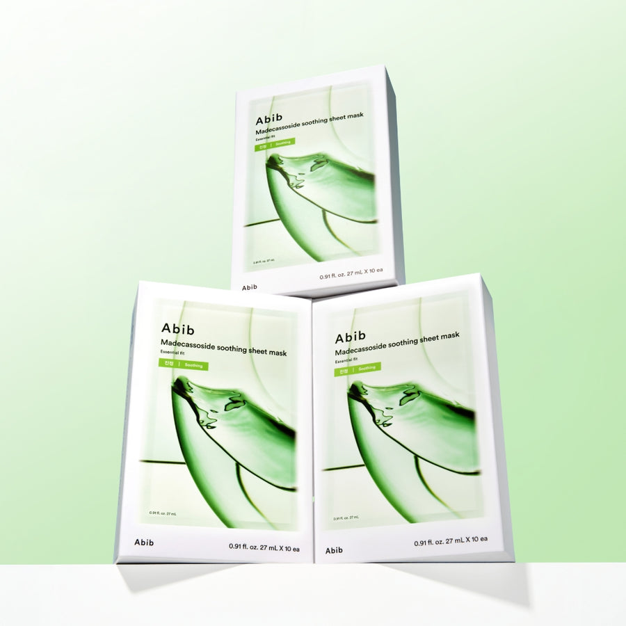 ABIB Essential Fit Sheet Mask Madecassoside Calming