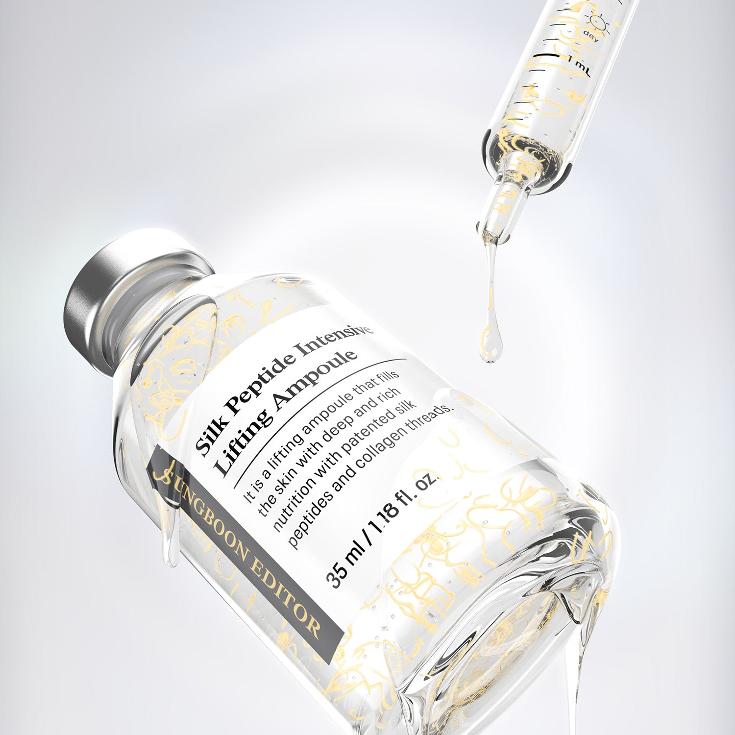 SUNGBOON EDITOR Silk Peptide Lifting Ampoule concentrée 35ml