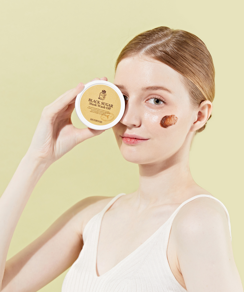 SKINFOOD Black Sugar Mask Wash Off 120g