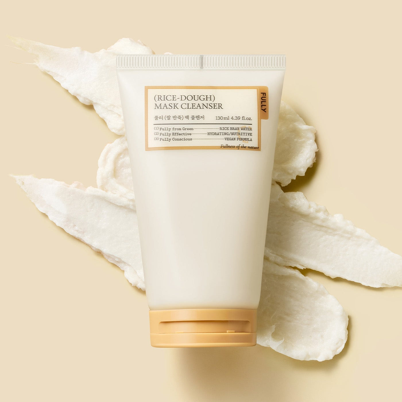 FULLY  Rice Dough Pack Cleanser 130ml