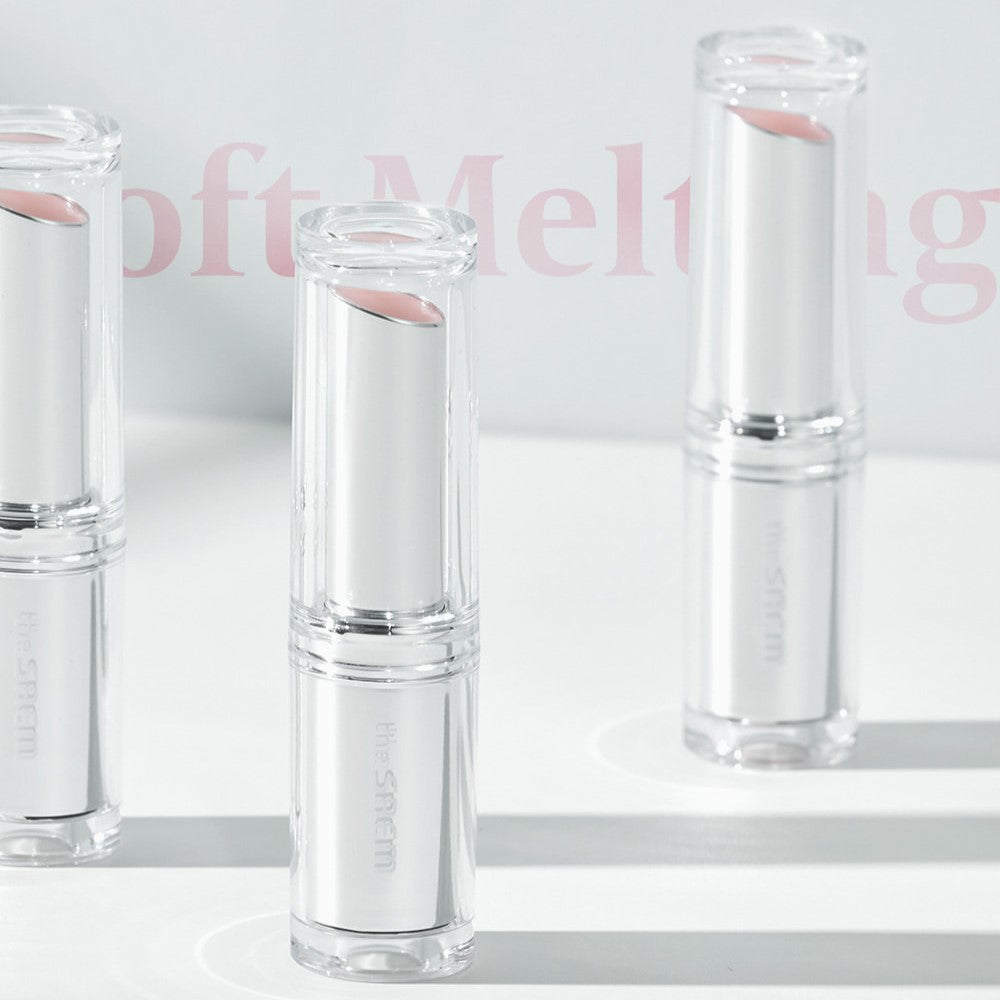 THE SAEM  Soft Melting Tinted Lip Balm PK01 Pure Pink 3.8g