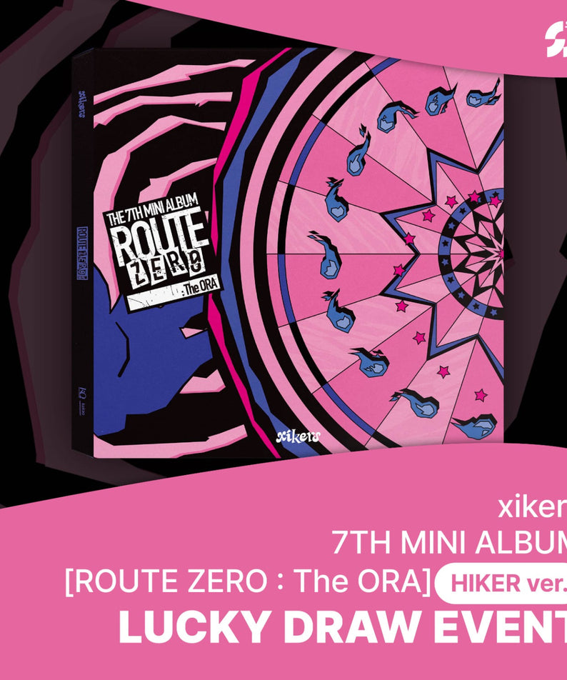 xikers - 7TH MINI ALBUM [ROUTE ZERO : The ORA] (HIKER ver.) - Album Kpop Ma Petite Corée