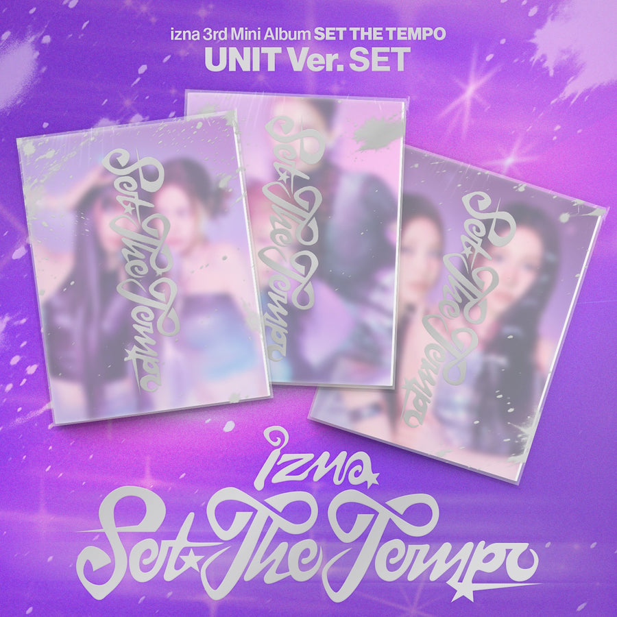 izna - [SET THE TEMPO] (POSTCARD Ver.) (Set of 3) - Album Kpop
