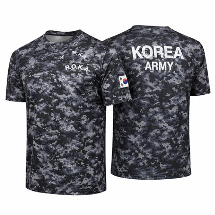 ASORT ROKA Korea Army - T-shirt technique (Militaire Gris)