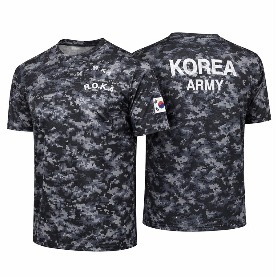 ASORT ROKA Korea Army - T-shirt technique (Militaire Gris)