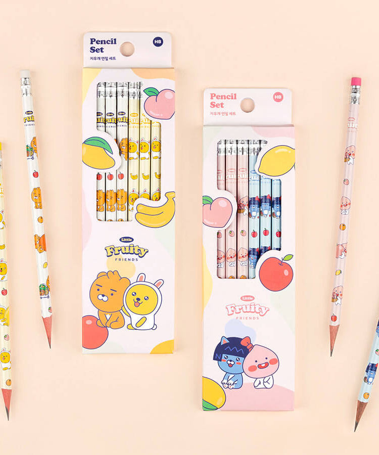 Set Set Crayons Petite Apeach - Kakao Friends