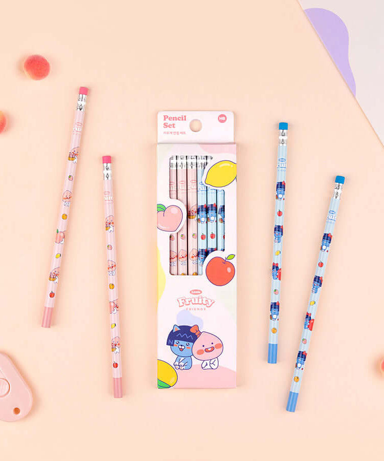 Set Set Crayons Petite Apeach - Kakao Friends