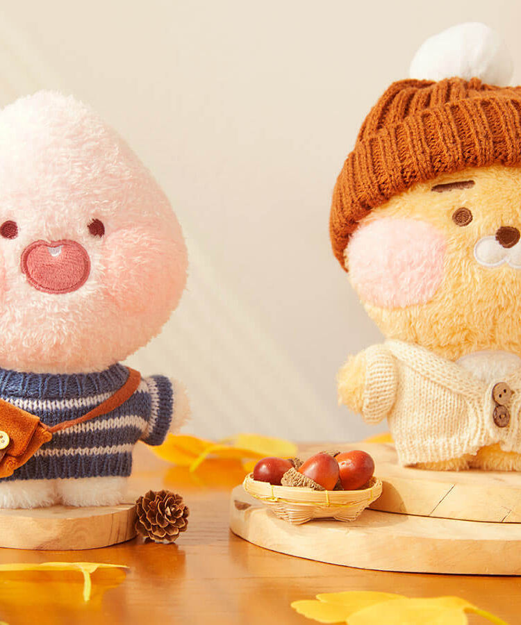 Set Peluche Poslin Friends - Kakao Friends