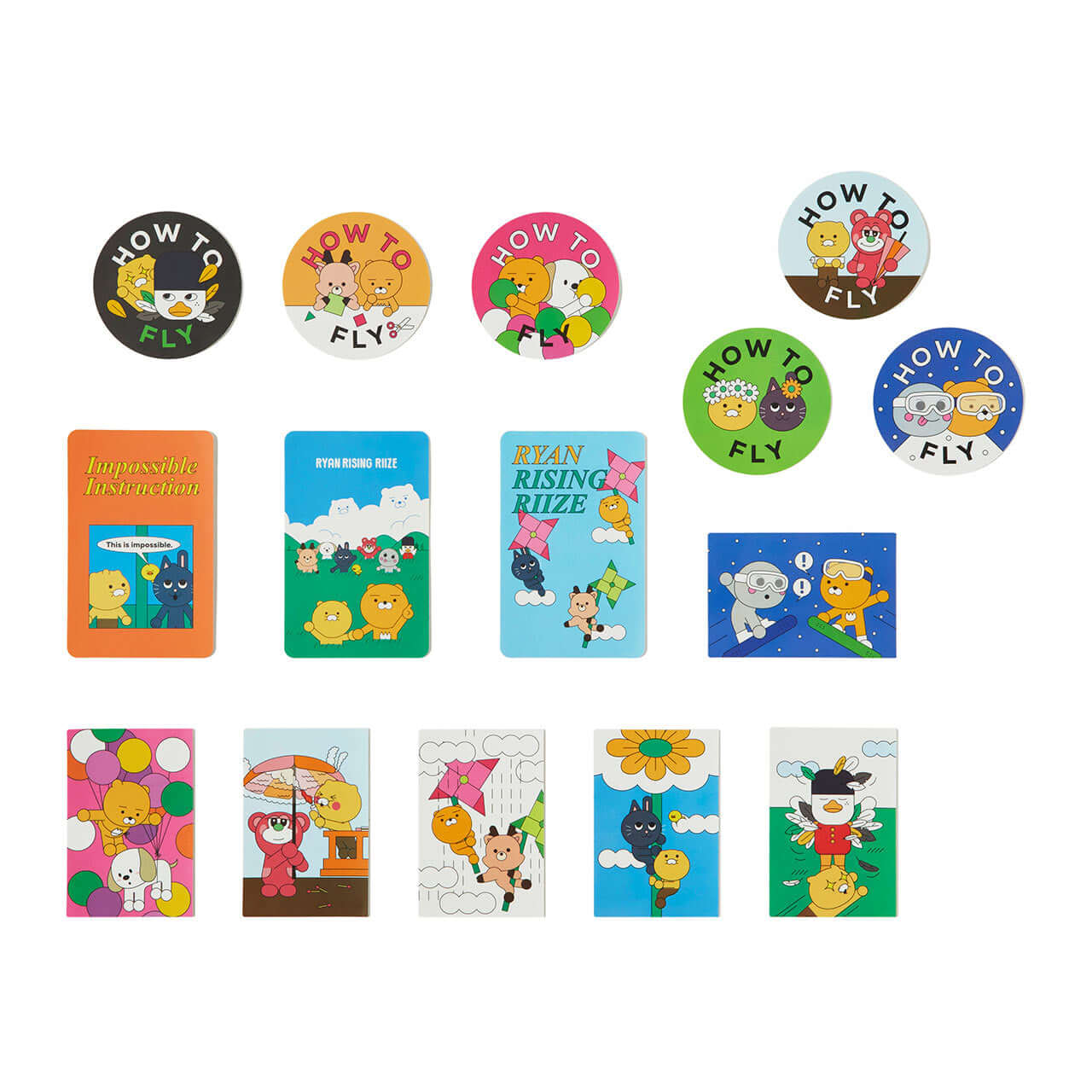 Pack Stickers Friends - Kakao Friends
