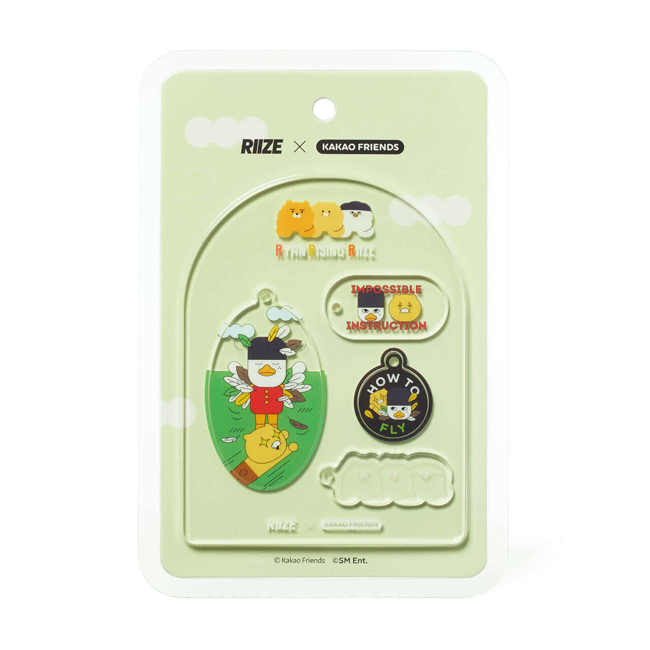 Porte-cles Acrylique Friends - Kakao Friends