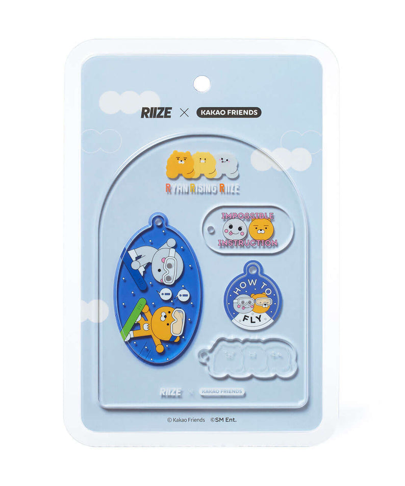 Porte-cles Acrylique Friends - Kakao Friends