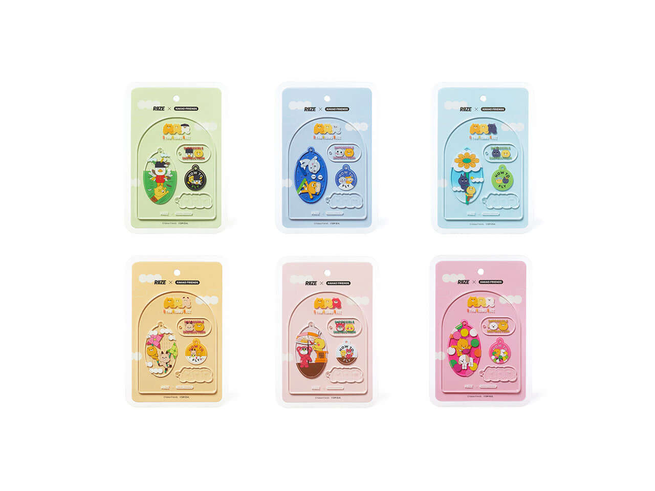 Porte-cles Acrylique Friends - Kakao Friends