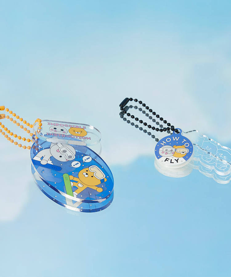 Porte-cles Acrylique Friends - Kakao Friends