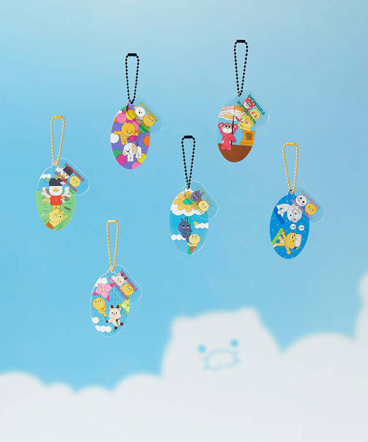 Porte-cles Acrylique Friends - Kakao Friends