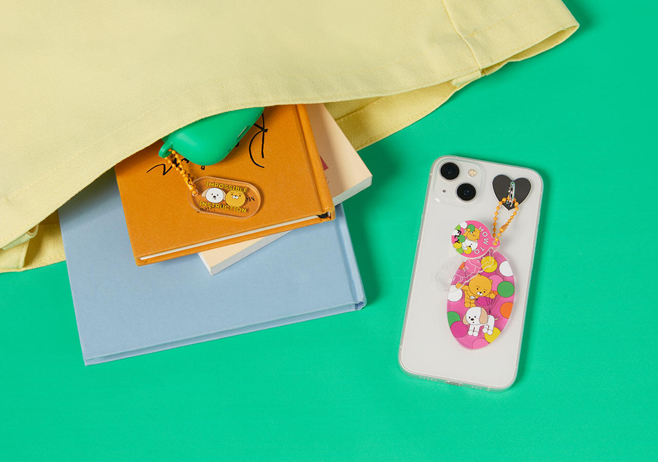 Porte-cles Acrylique Friends - Kakao Friends