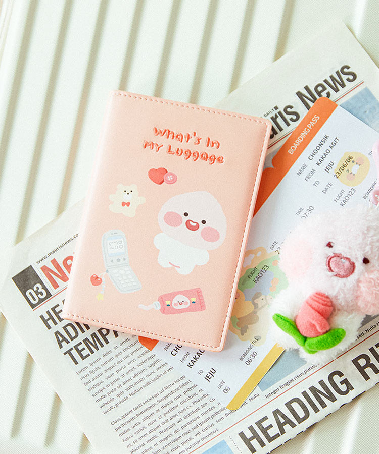 Etui Passeport Petite Apeach - Kakao Friends