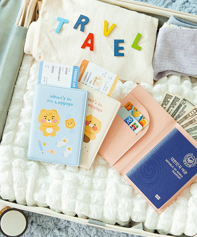 Etui Passeport Petite Apeach - Kakao Friends
