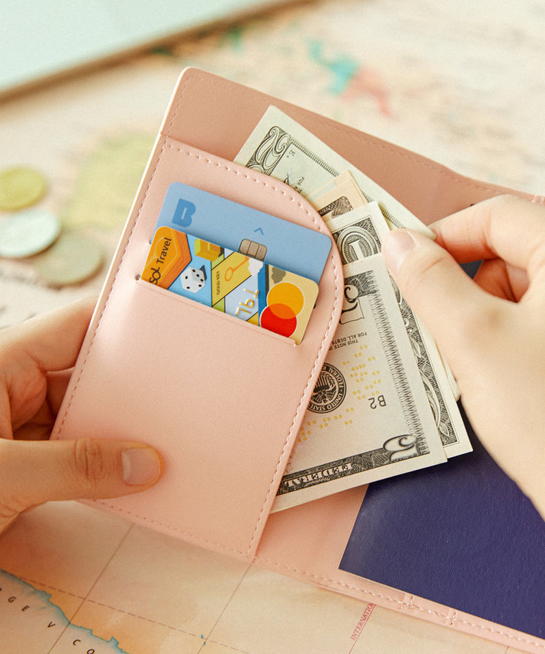 Etui Passeport Petite Apeach - Kakao Friends