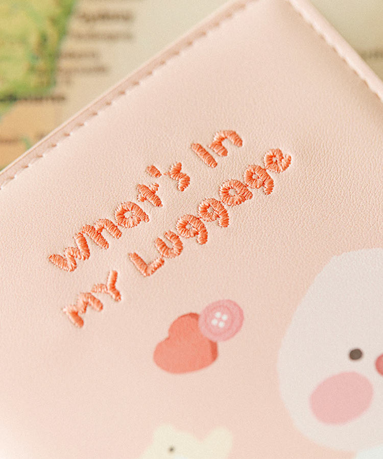 Etui Passeport Petite Apeach - Kakao Friends