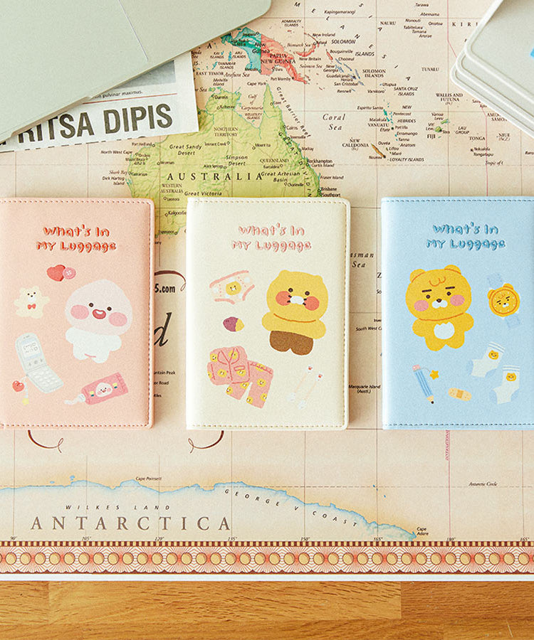 Etui Passeport Petite Apeach - Kakao Friends