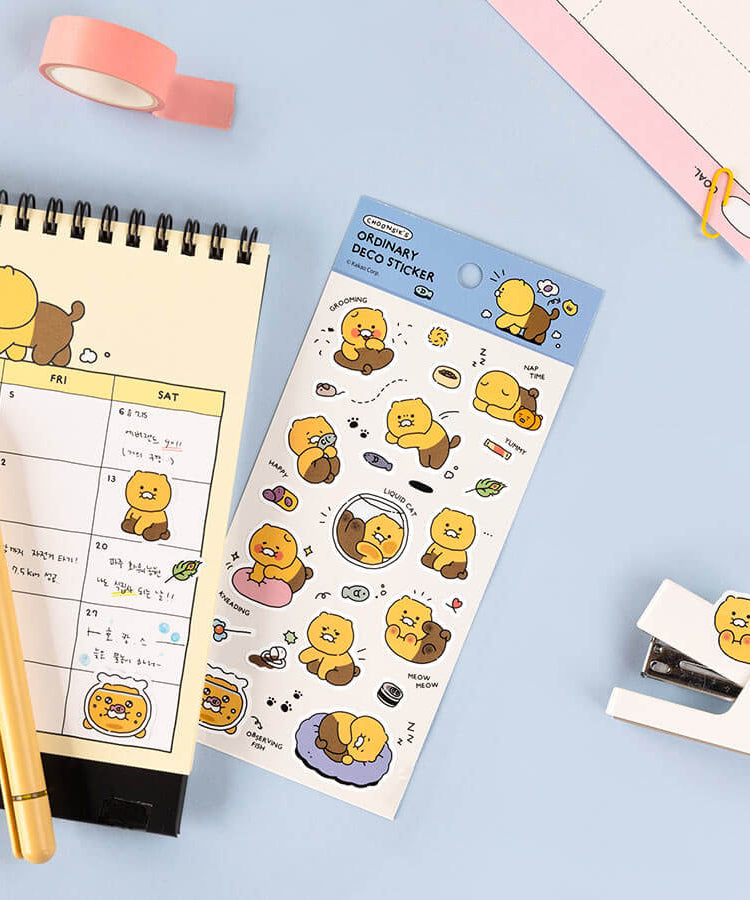 Stickers Deco Chunsik - Kakao Friends