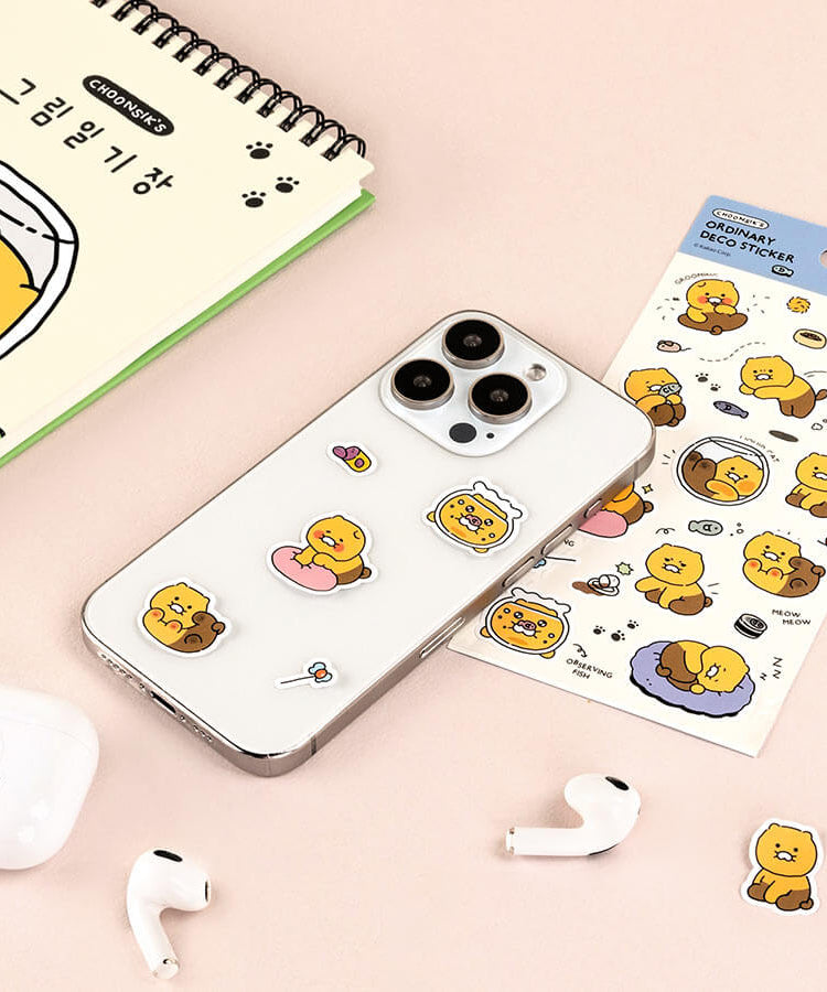 Stickers Deco Chunsik - Kakao Friends