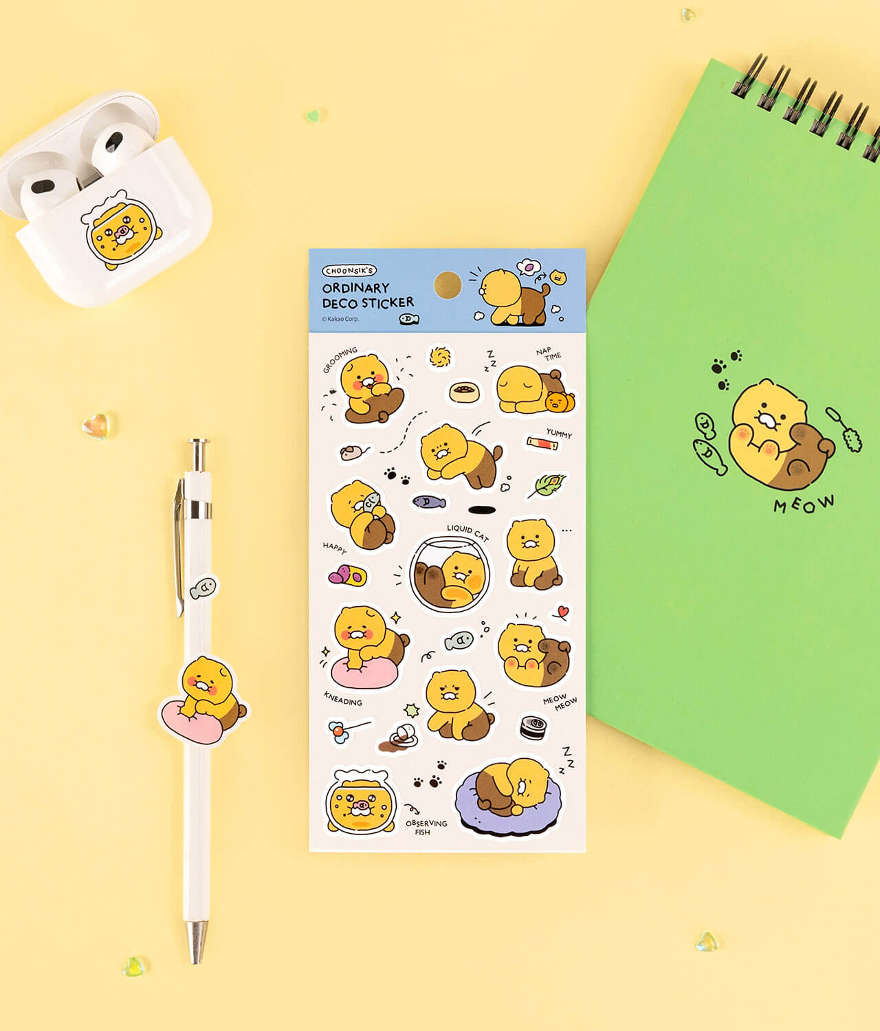 Stickers Deco Chunsik - Kakao Friends