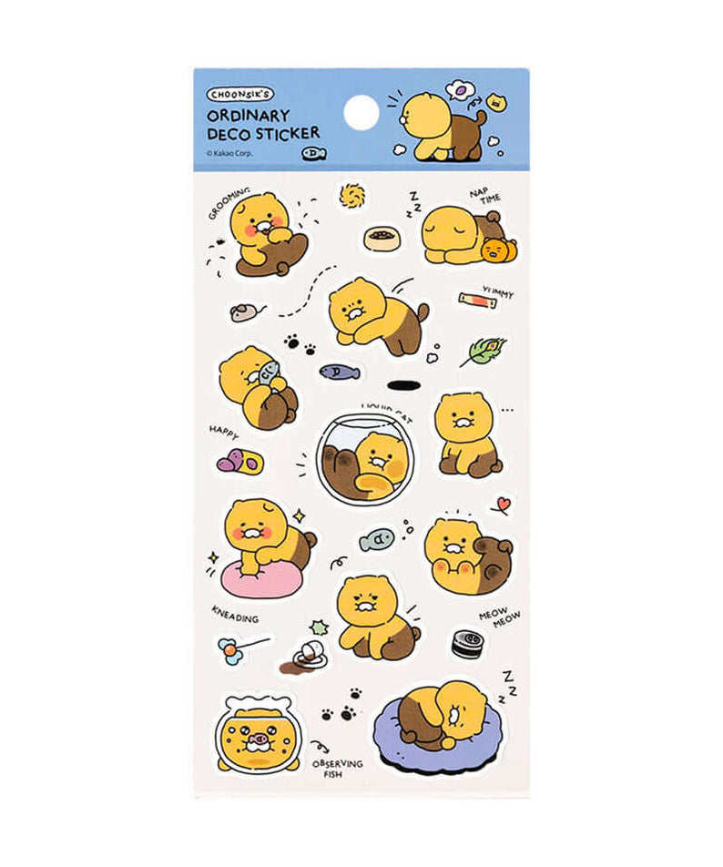 Stickers Deco Chunsik - Kakao Friends